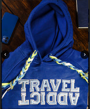 Load image into Gallery viewer, Bajan Blue hoodie
